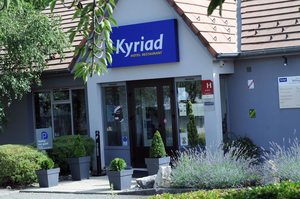 Kyriad Bellegarde - Geneve Chatillon-en-Michaille Exterior foto